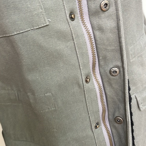 Sweet Rain Embellished Beaded Military Jacket - Picture 5 of 8